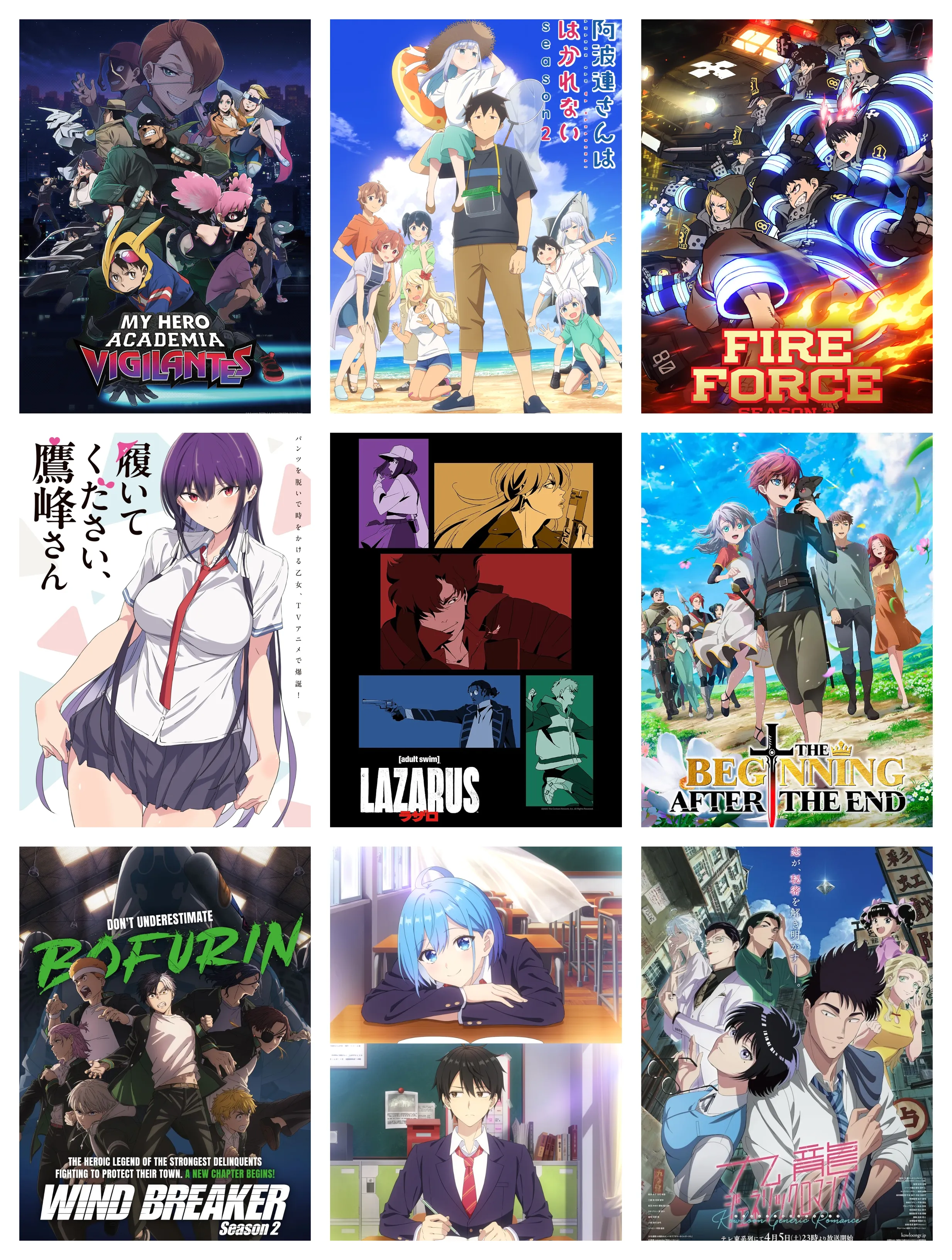 TOP 10 ANIMES PRIMAVERA 2025