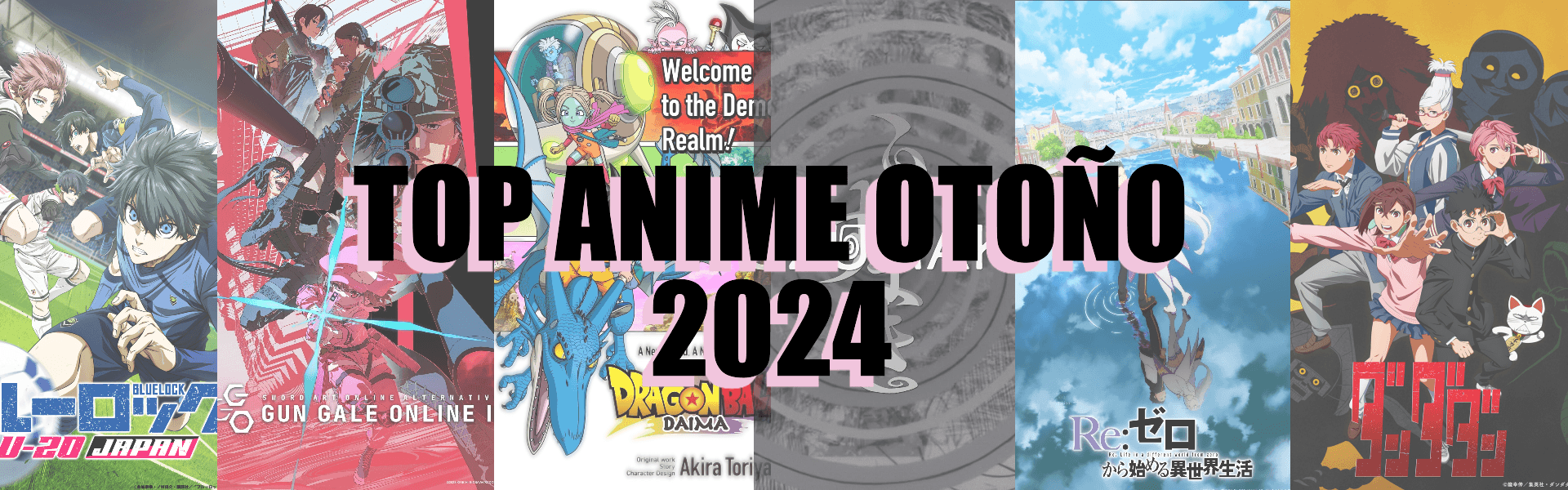 TOP 10 ANIMES OTOÑO 2024